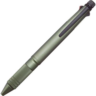 Многофункциональная ручка Mitsubishi Pencil Jetstream Metal Edition Dark Easy to Write 4&1 0.5", зеленая, с, MSXE5200A5.7