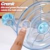 Rotate Wheels Pet Parrot Toys Bite Chewing Birds Foraging Food Box Cage Feeder Birds Accessories