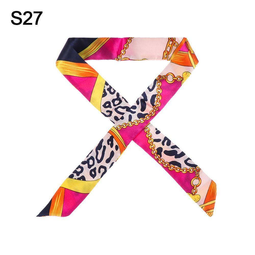 Accessories Hairband Decor Ribbon Scarf Small Silk Scarf Neck Scarf Handbag Handle Ribbon