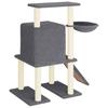 Scratching Post with Sisal Scratching Posts Dark Grey 96.5 cm