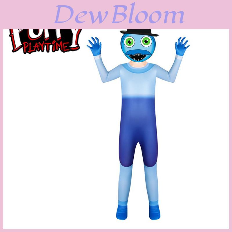 Взрослые и детские комбинезоны Poppy Playtime Huggy Wuggy Dad для косплея и костюмированных вечеринок!