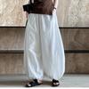Большие шаровары летние элегантные женские брюки-фонарики повседневные свободные дышащие хлопковые широкие брюки