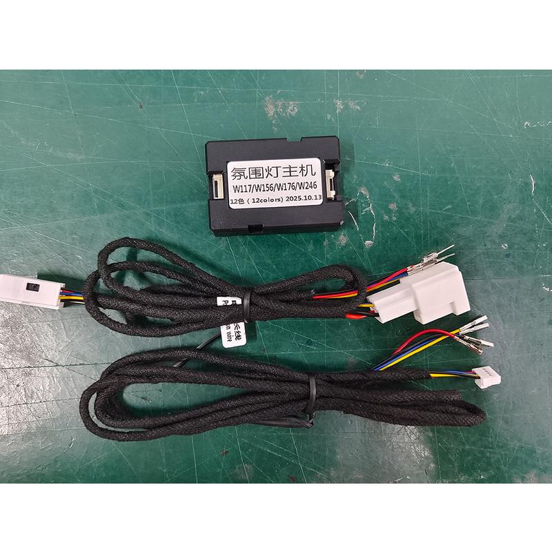 7/12/64 Цвета RGB LED Блок Управления Модуль Часть Для Mercedes Benz W205 X253 W213 W117 W464 W222 X156 W177 Разъем Подсветки Салона