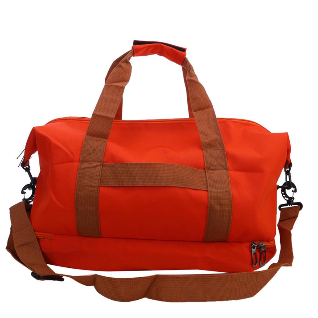 Large Capacity Travel Handbag Oxford Luggage Crossbody Storage Men Women Fashion Toiletry Organizer Dry Wet Separation Traveling Bag