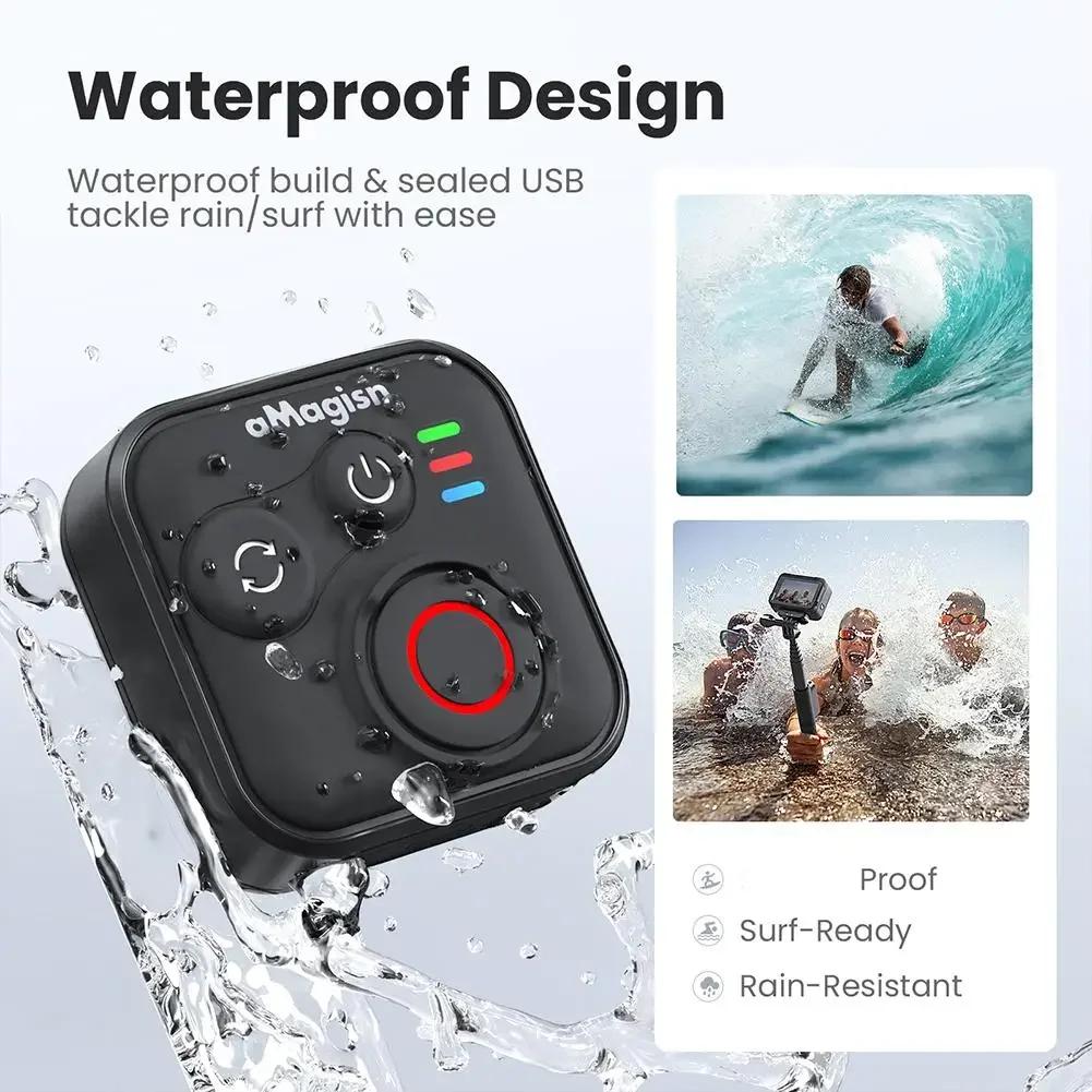 Беспроводной Bluetooth пульт дистанционного управления для Insta360 X5/X4/Ace Pro 2/Ace Pro/Go 3S, контроллер съемки для камеры Gopro Hero 13 12, Аксессуар