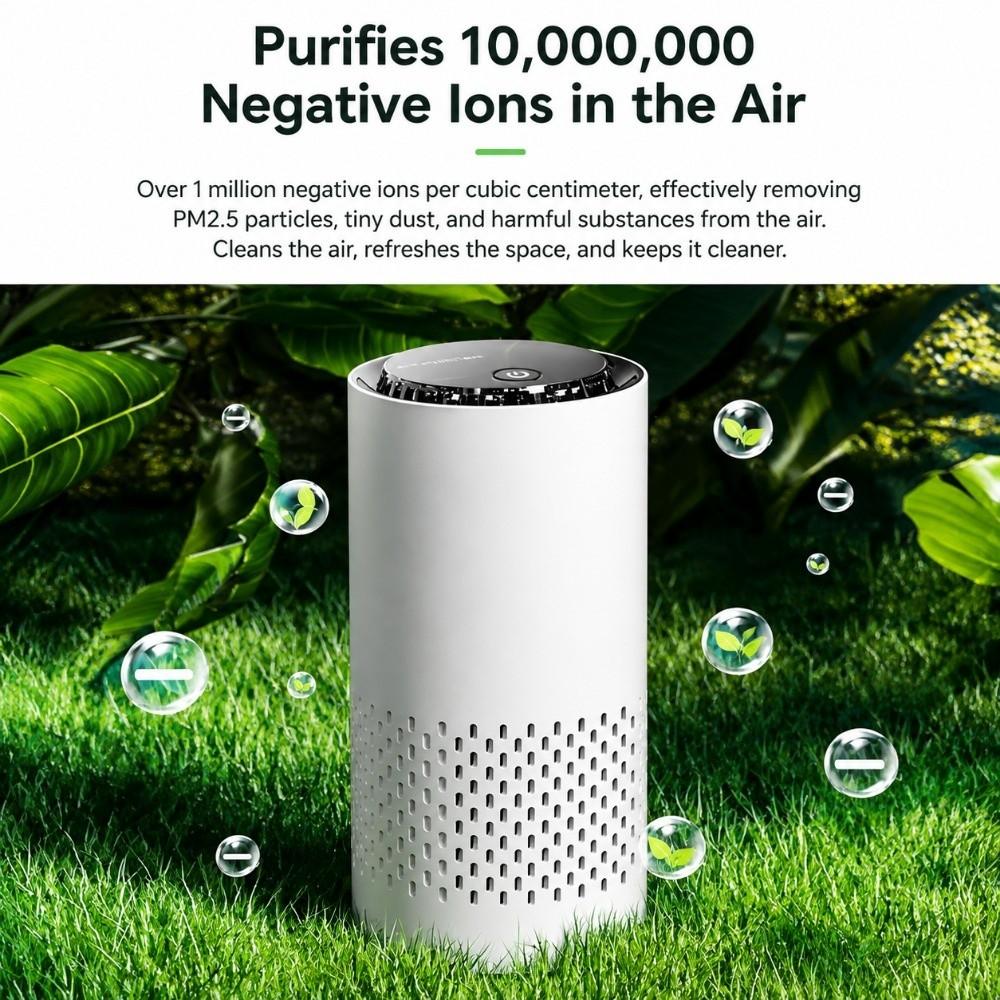 Low Noise Car Air Purifier HEPA Filter Portable Air Purifier Formaldehyde Removal