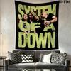 system of a down Wall Tapestry Aesthetic Wall Hanging Printed Fabric Blanket Decorative Tapestries for Bedroom Living Room Home Decor