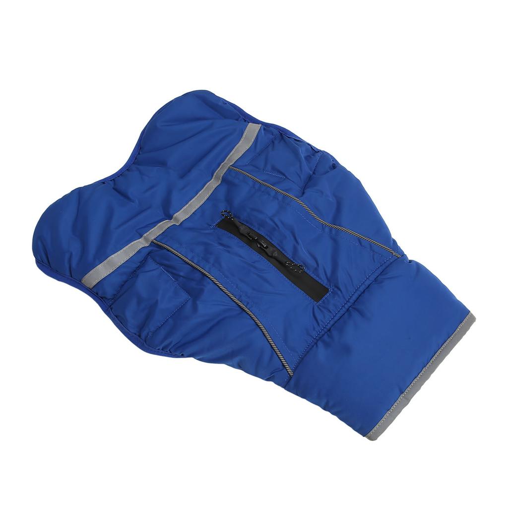 Зимняя одежда для домашних животных, светоотражающая, утолщенная, водонепроницаемая, теплая куртка для собак на осень-зиму для маленьких и средних размеров