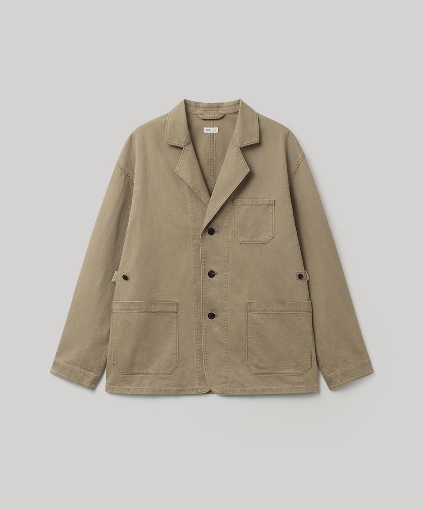 Another Office French Drill 3 Button Jacket (Urban Khaki)
