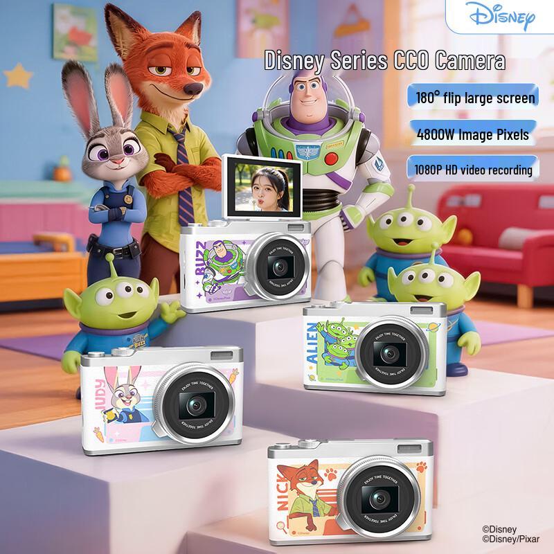 Disney Детская HD CCD цифровая камера с поворотным экраном (Китайская версия)