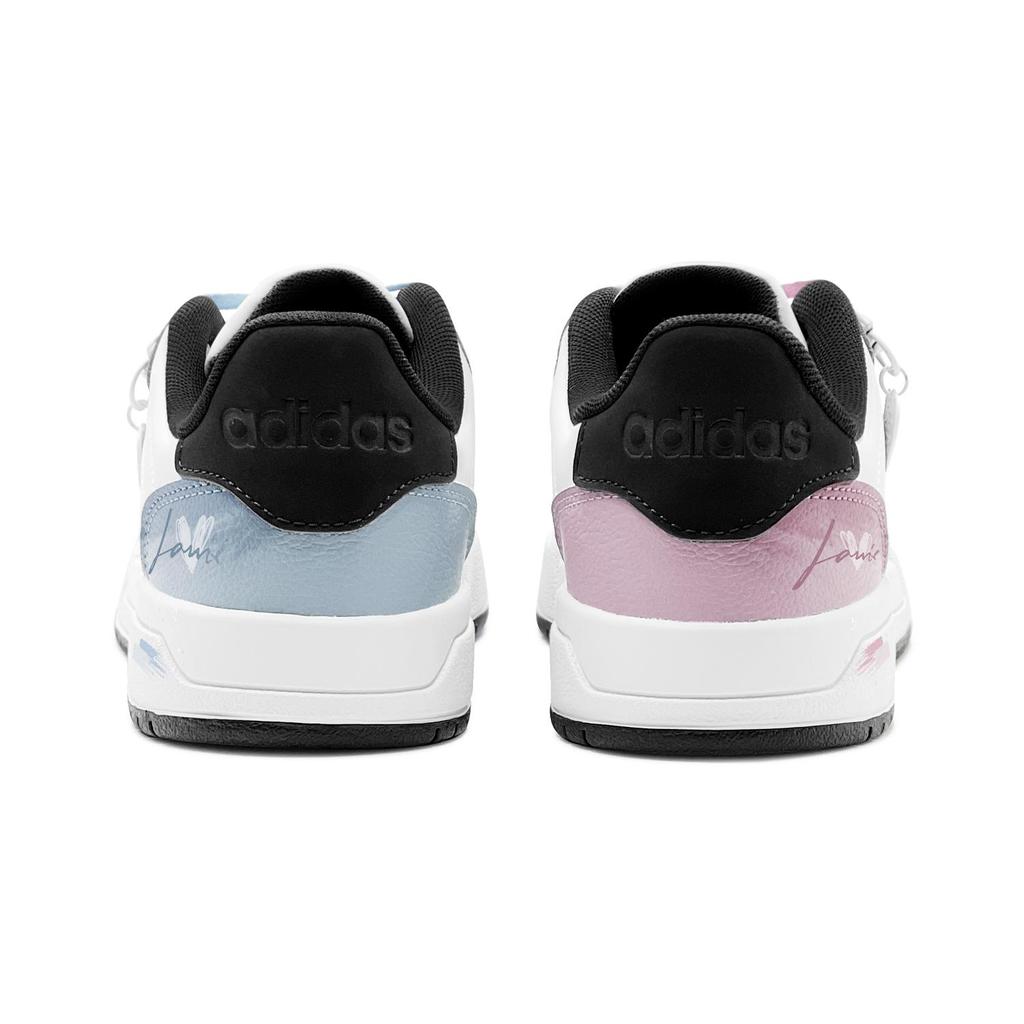 Adidas ENTRAP Couple's, Romantic Favor, Pink Mist Ice Blue, Mismatched Design, Individual Creative, Trendy Fashion JQ3923(TeamS2-S-BOX)