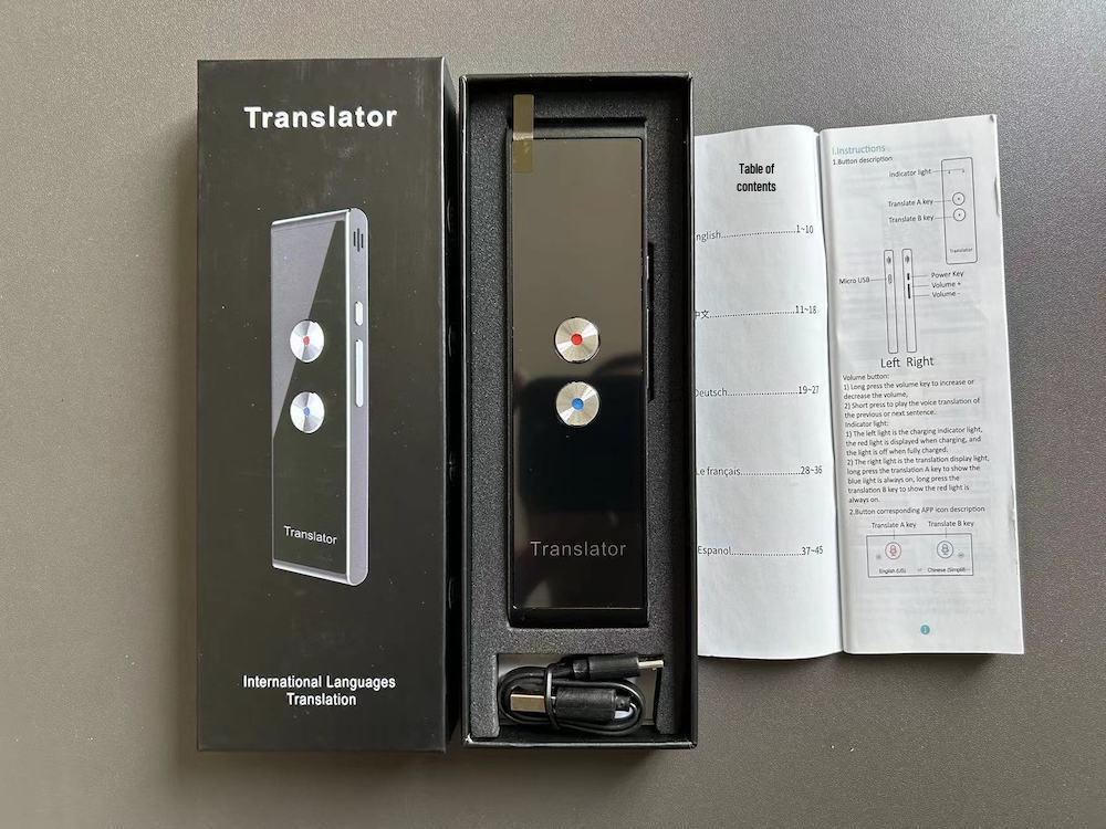 T8 Многоязычная умная ручка-переводчик с голосовым управлением, Bluetooth и функцией синхронного перевода
