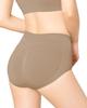 Bambi Water Matching Panties Milk Tea Women's Panties, Underwear, Set, High-Waisted, Deep-Fit, Butt-Lifting (L, Beige)