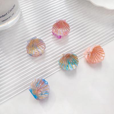 Заколки для волос в форме ракушки, когти для волос, пляжные заколки для волос, ацетатная заколка, заколка для волос в форме краба, головные уборы, аксессуары для укладки