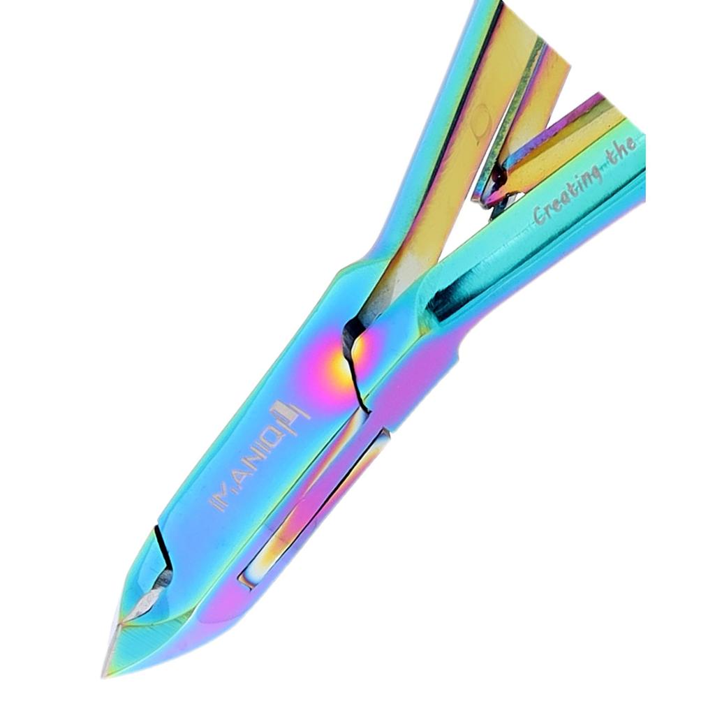Cuticle Nippers Nail Clippers Cosmetic Scissors Manicure Spa Salon Multicolor