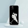 Роскошный чехол для телефона с изображением катка для хоккея на льду для iPhone 16 15 14 13 12 11 Pro Max XS X XR SE 7 8 Plus, мягкий прозрачный силиконовый чехол