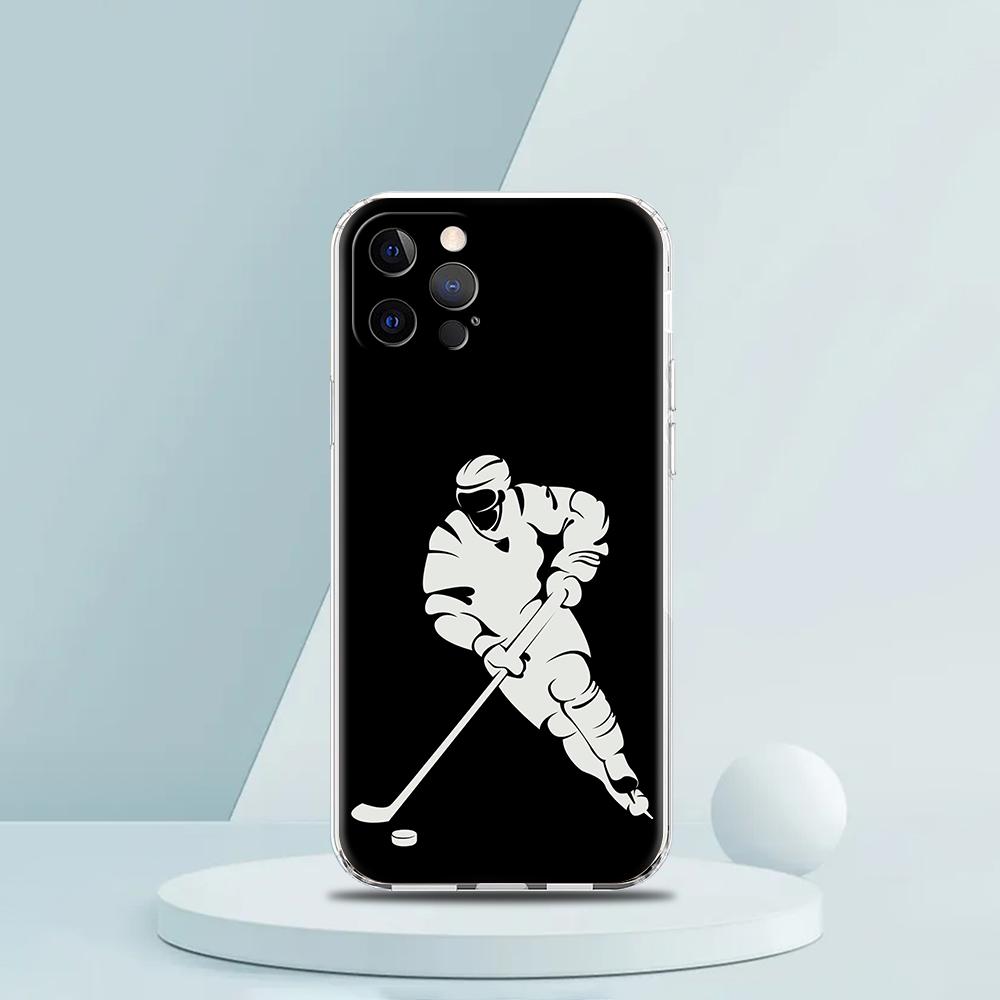 Ice Hockey Rink Luxury Phone Case For IPhone 18 16 15 14 13 12 11 Pro Max XS X XR SE 7 8 Plus soft Silicone Clear Cover