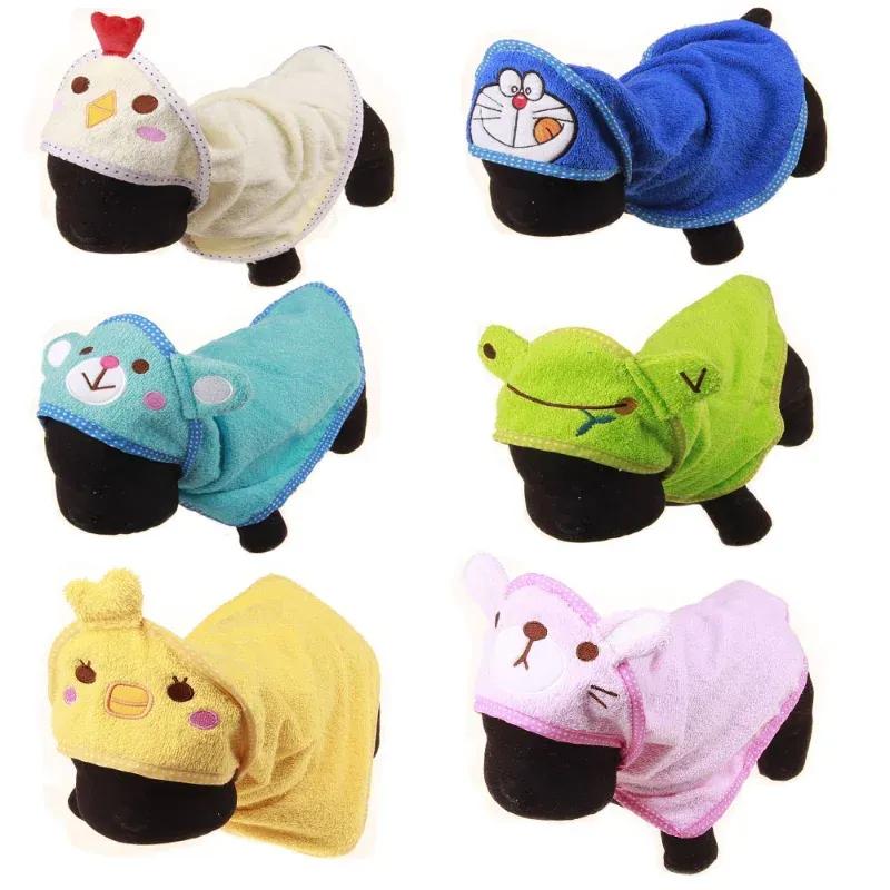6 Colors Pet Dog Towel Soft Drying Bath Pet Towel For Dog Cat Hoodies Puppy Absorbent Bathrobes Cleaning Necessary