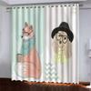Curtains For Bedrooms Anti Light 3D Animal Cartoon Dog Pattern Curtain For Home Decor Window Treatment For Bedroom, Living Room