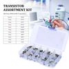 Transistor Assortment Kit 200-Piece NPN PNP Power Transistors BC337 BC327 2N2222 2N2907 2N3904 2N3906 S8050 S8550 A1015 C1815 Transistors for DIY Ele