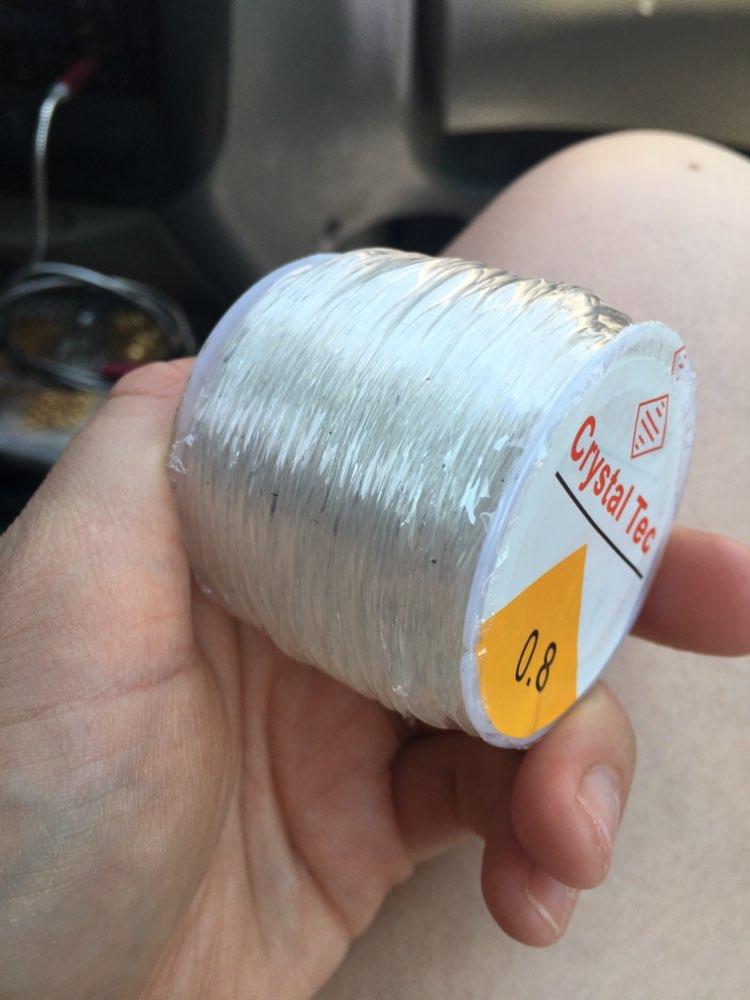 100 м пластиковый кристалл DIY бисер эластичные шнуры эластичная линия для изготовления ювелирных изделий проволока нить для ювелирных изделий нить