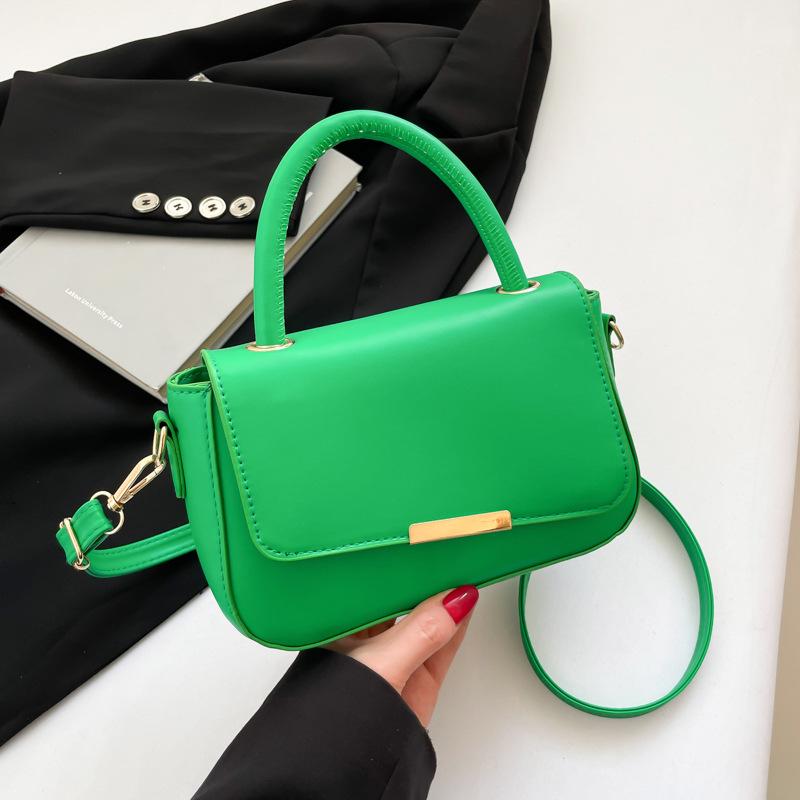 Trendy Texture Personalized Bag Women's 2025 New Fashion Simple Casual Temperament Commuting Shoulder Messenger Handbag