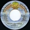 7-дюймовая пластинка ANTHONY B - Love Will Lost Forever Togetherness 2004 Ямайка Регги, Ска и Даб