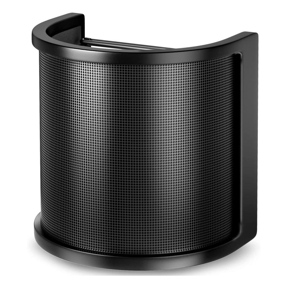 Universal Microphone Pop Filter Condenser Microphone PC Studio Recording Metal Windscreen for Mic Pop Screen 6