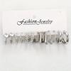 European and American hot-selling earrings set, simple earrings, versatile temperament, personalized high-end earrings 1 pair