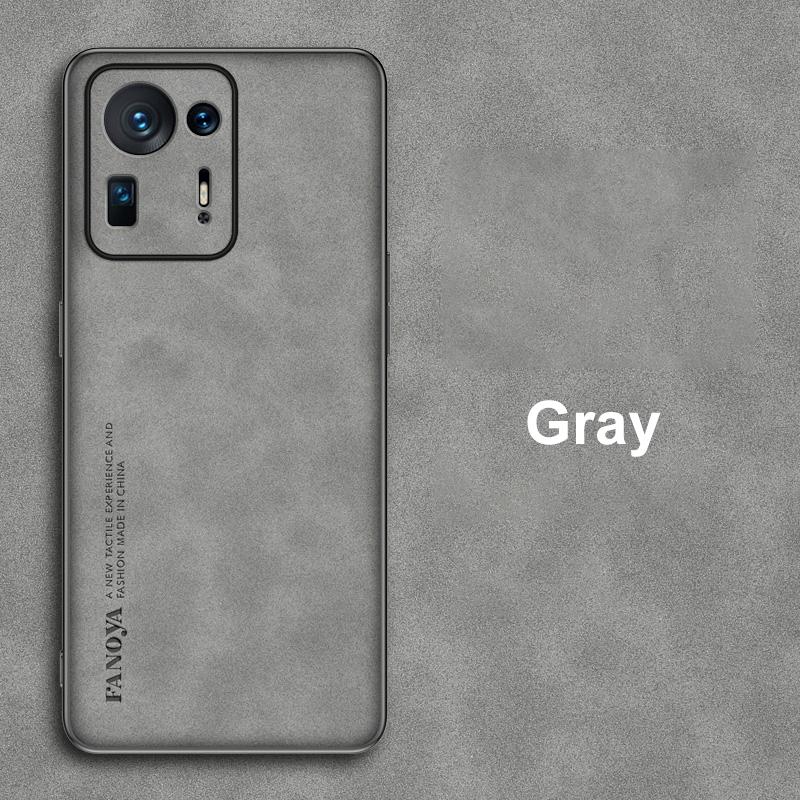 Роскошный чехол из искусственной ПУ кожи для Xiaomi Mi Mix 4 Mix4, задняя крышка, деловой матовый силиконовый чехол для телефона с полной защитой для Xiaomi Mix 4