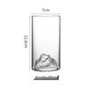 Iceberg Mountain View Glass Cup