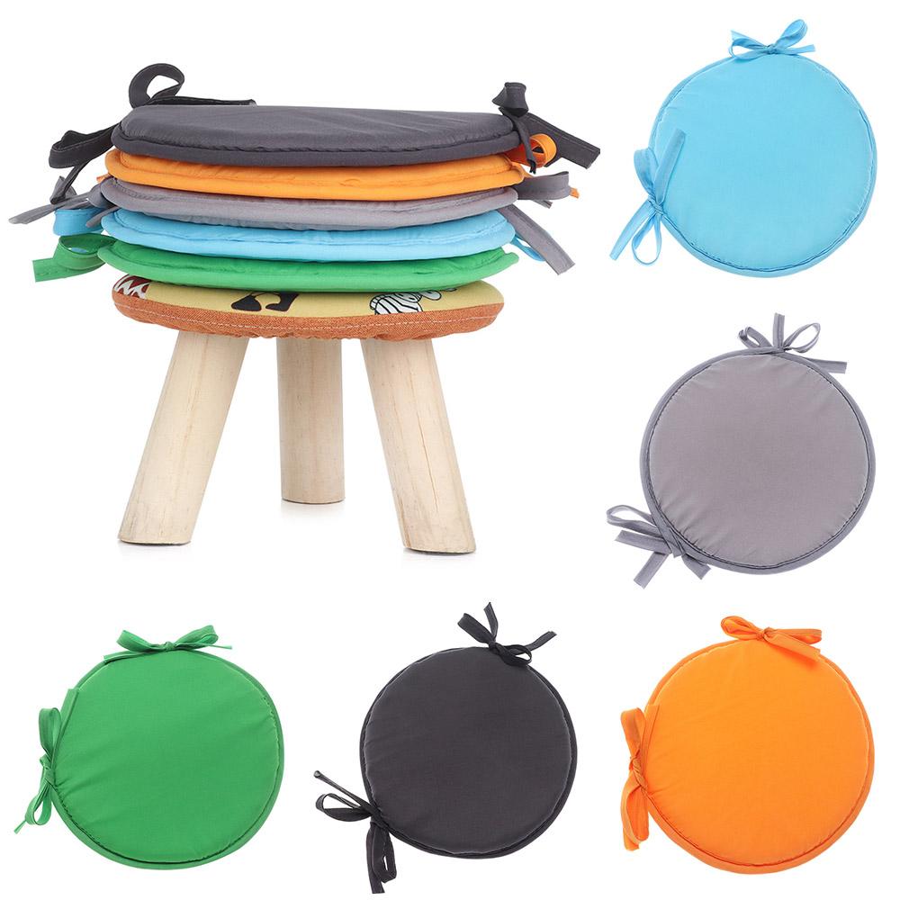 Outdoor Removable Round Kitchen Office Dining Chair Pads Sofa Car Seat Cushion