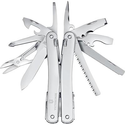 Victorinox SwissTool Spirit MX Серебристый Мультитул с Нейлоновым Чехлом 24 Функции Швейцарский Армейский Нож