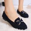 Women's Fashion Casual Lofers Flat Shoes Ladies Autumn Elegant Butterfly-Knot Comfortable Shoes Women Soft Classic Office Shoes