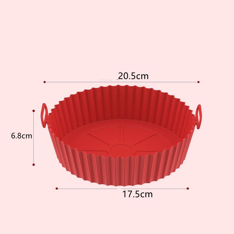 Air Fryer Silicone Baking Tray Food Safe Reusable Silicone Mold Microwave Pads Baking Mat Oven Air Fryer Liner Silicone Mold