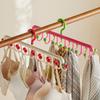 Multi-hook Clothes Rack Multi-functional Wave Hook New Underwear Strap Rotating Hook