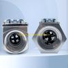 F26C Liquid Flow Sensor Meter for Fuel Water 1in/2in/2.5in/3in Electronic Turbine- Flow Meter Battery Operated(NOT Included)