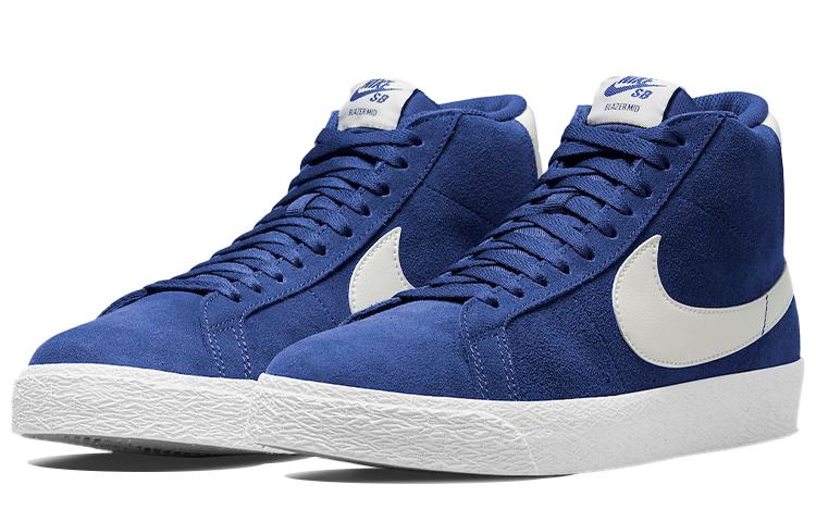 Nike Sb Blazer Mid Королевский синий Белый 864349-403