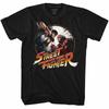 Street Fighter Punchy Черная футболка для взрослых Унисекс футболка