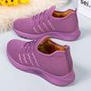 Autumn and Winter Ladies Plus Velvet Sneakers Non-slip Shock Absorption and Warm Casual Shoes