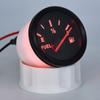 52 мм указатель уровня топлива с красной подсветкой указатель уровня масла в баке авто морской катер автомобиль 12 В 24 В используется с датчиками указатель уровня топлива в баке