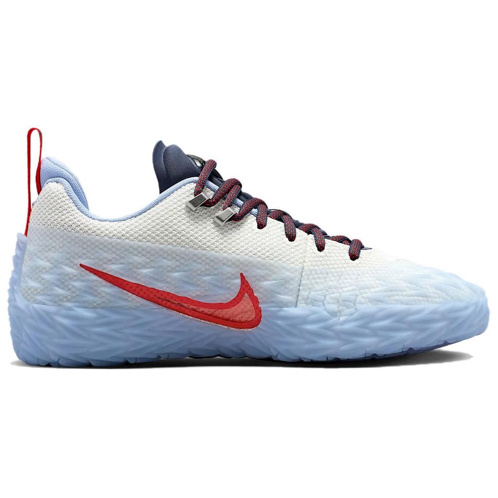 Nike СТ. Кроссовки для баскетбола Charge Rebound Grip Низкие Мужские Бело-синие IZ6736-100