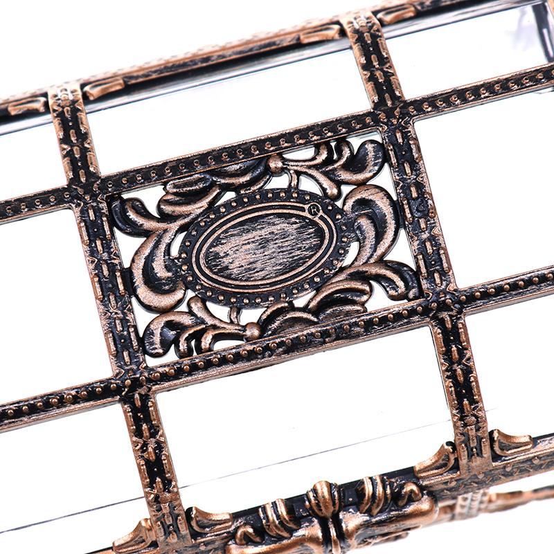 Творческий пиратский прозрачный ящик для драгоценностей пластиковая коробка пиратская сцена декоративный реквизит прозрачный ящик для хранения