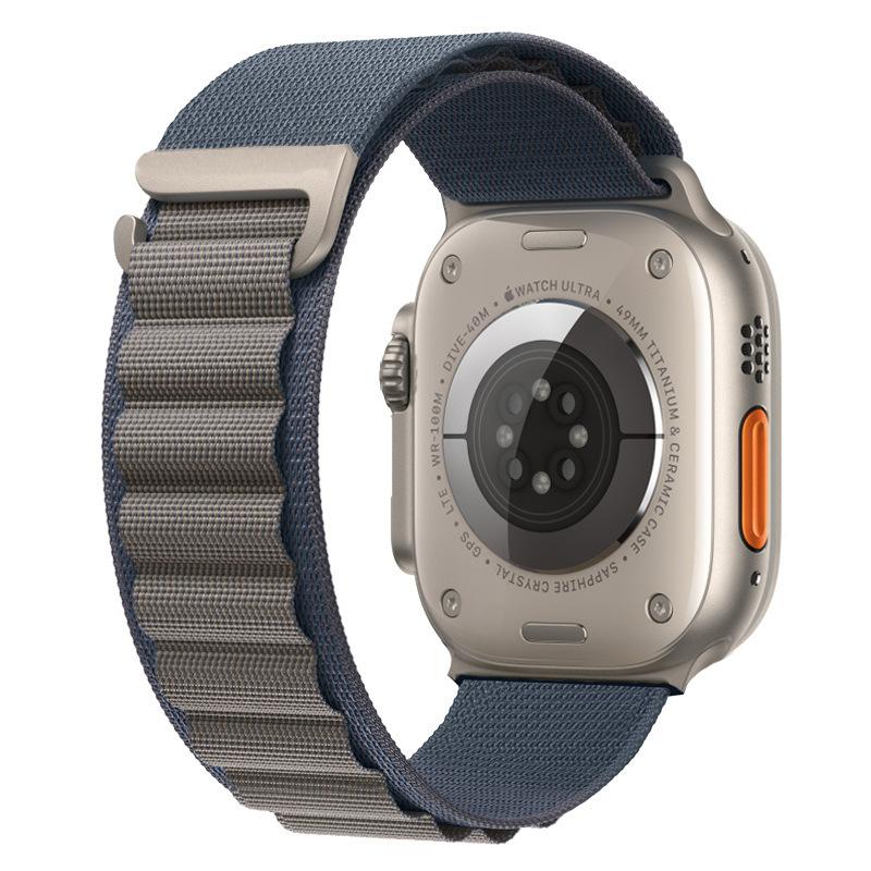 Ремешок Alpine Loop для Apple Watch Браслет iWatch Ultra Series 9 8 7 6 5 3 SE 3 2 1 49 мм, 44 мм, 40 мм, 45 мм, 41 мм, 42 мм 38 мм Ремешок Ultra2