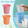 Ice Cup Mold Creative Ice Cup Maker Summer Frozen Drink Plastic Cube Mould Tray Kitchen Refrigerator DIY Mold Supplies