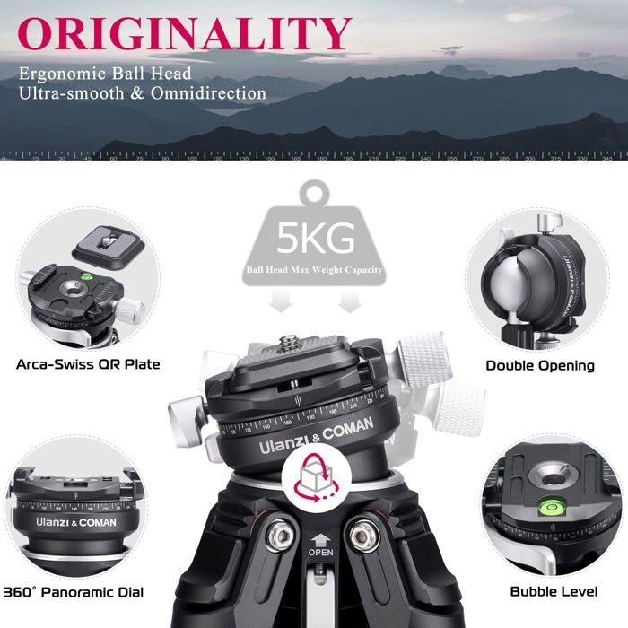 Trepied ulanzi - 3028