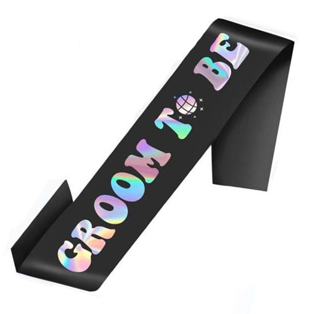 Bridal Sash for Bachelorette Party Decorations Bride To Be Gift Bridal Shower Wedding Bride To Be Sash Photo Props