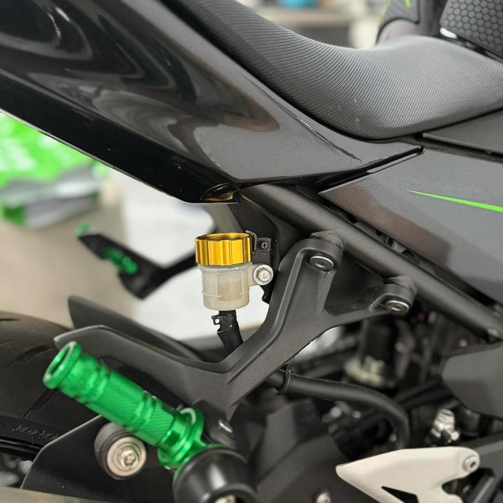 AUSHOOL Крышка главного тормозного цилиндра и крышка бачка для Honda CBR1000RR Задний тормоз и сцепление (08-20) (04-07) (Золото)