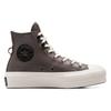Converse Chuck Taylor All Star Универсальные Удобные Амортизирующие Прочные Высокие Кеды для Скейтбординга Женские Кроссовки Дымчатые A07941C