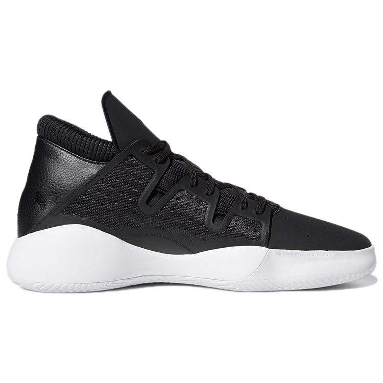 adidas Мужские баскетбольные кроссовки Pro Vision с круглым носком, шнуровкой, прочные, средней высоты, черные EE4588